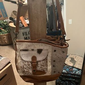 Cowhide Crossbody